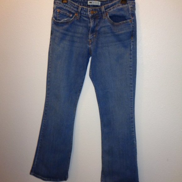 LEVI'S 518 Juniors Superlow Bootcut Jeans size 9 M - Picture 9 of 11